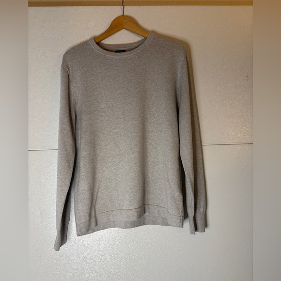 J. Crew Other - J. Crew Men's Light Gray Crewneck & Light Blue V Neck Cotton Sweaters both SZ M